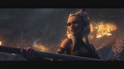 star wars the clone wars ahsoka vs death watch
